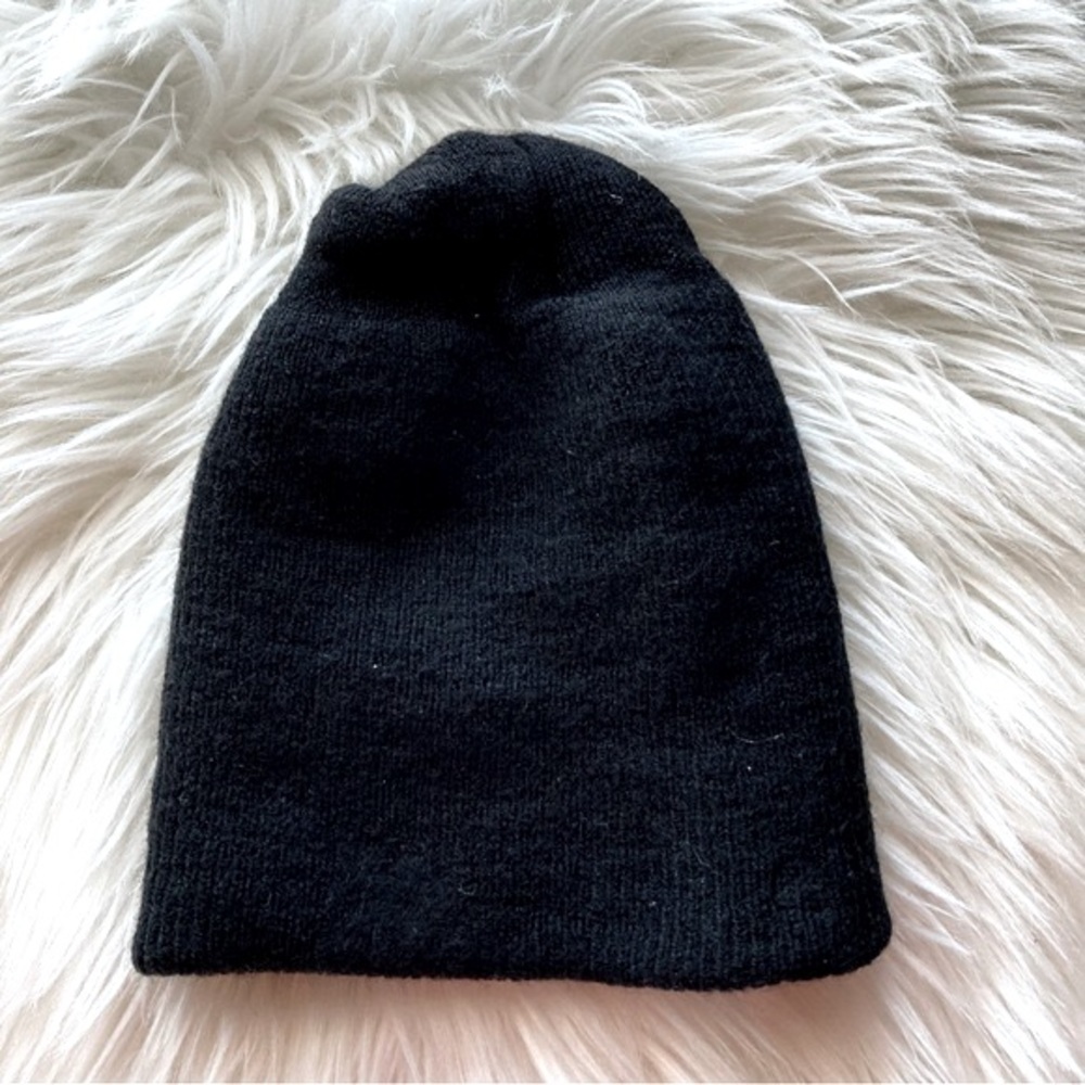 Woolen Black Beanie Unisex
